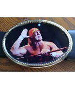   HULK HOGAN  Epoxy Photo Belt Buckle Hulk Hogan  - Made in USA - $328.47 MXN
