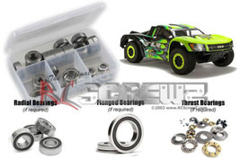 RCScrewZ Rubber Shielded Bearing Kit los070r for Team Losi TEN SCTE 2.0 TLR03000 - £38.88 GBP