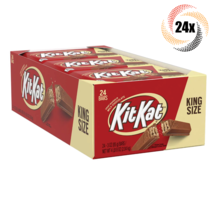 Full Box 24x Packs Kit Kat Original Milk Chocolate Wafers Candy Bars | 3oz - £44.31 GBP