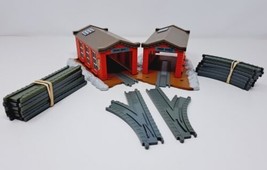 Micro Machines Engine House Playset Galoob VTG 1990 No 6490 Complete Tra... - $198.03