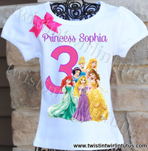 Disney Princesses Birthday Shirt - £15.95 GBP