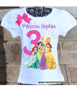 Disney Princesses Birthday Shirt - £15.70 GBP