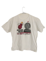 Adidas Miami Heat 2014 Basketball Eastern Conference Champions Tee Shirt GO HEAT - £8.38 GBP