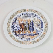 Vintage 1974 D&#39;Arceau Limoges Revolutionary War Plate No 402 Collectible... - $26.18