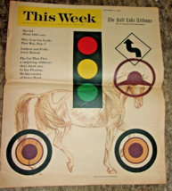 Special About 1965 Cars The Salt Lake Tribune 1964 This Week - £11.80 GBP