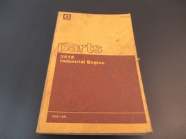 Caterpillar 3512 Industrial Engine Mar 1982 65Z1-Up Form SEBP1378 Parts Book - £15.10 GBP