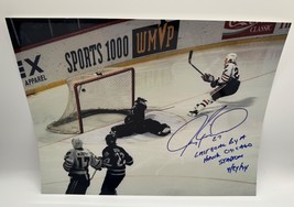 Jeremy Roenick signed 11X14 Chicago  Blackhawks-Last Goal Chicago Stadium - $148.49