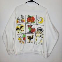 Halloween Sweat Shirt SZ XL 2020 Sport Tag Thunder Island Ghost Witch Pu... - £31.57 GBP