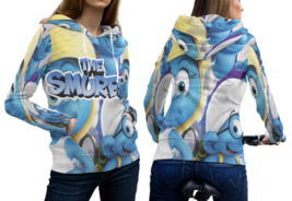 The Smurfs 3D Print Hoodie Sweatshirt For Women - £39.80 GBP