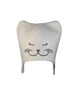 Sauna Spa hat Flammifera Cat, felt 36 x 36 cm, white, high quality uniqu... - $8.75