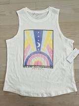 Spiritual Gangster &quot; We are All Connected &quot; Tank Top White ( L ) - £62.55 GBP