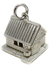 Welded Bliss Sterling 925 Silver Garage Charm, Opens To Car. WBC1098 - £32.89 GBP