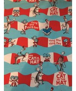 The Cat in the Hat - Thing One &amp; Thing Two - 100% Cotton Fabric from Rob... - £3.70 GBP