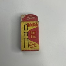 Vintage Hump Hairpin Hold Bob Hair Pins in Original Box Not Full 11 Pins... - $8.99