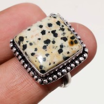 Dalmatian Gemstone Handmade Fashion Ethnic Gifted Ring Jewelry 7.25&quot; SA 7287 - £3.15 GBP