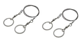 2-Pack Survival Wire Saw - Portable 22&quot; Hand Pocket Chain for Outdoor, C... - $150.34 MXN