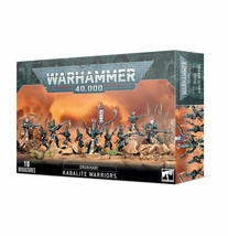 Warhammer 40K Drukhari Kabalite Warriors Citadel Miniatures Games Workshop 45-07 - £32.47 GBP