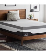 Lucid 4 Inch Mattress Topper Twin – Memory Foam – Bamboo Charcoal Infusi... - $103.95