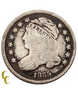 1835 Silver Capped Bust Dime 10C (Very Good, VG Condition) - $85.46 CAD