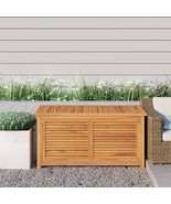  Garden Storage Box Teak brown Solid teak wood with water-based finish - $388.49