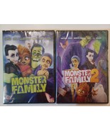 Monster Family 1 &amp; 2 II Lot Collection  DVD Set spooky kids Childrens mo... - $13.30