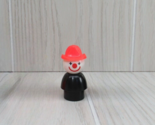 Fisher-Price Little People vintage circus clown black red firefighter - $14.84