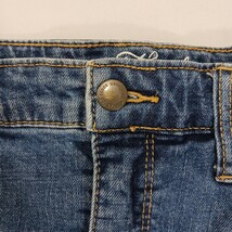 Universal Thread Women's Blue Frayed Denim Cotton Blend Skirt Size 10/30 (30×19) image 4