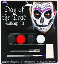 Fun World Men&#39;s Day of The Dead Makeup Kit Accessory, Multi, Standard - $67.03