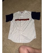 Majestic NFL Denver Broncos Men&#39;s Large Baseball Jersey Shirt Made in US... - $2,369.29 MXN