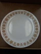Vintage Corning Ware Corelle Butterfly Gold 10.25&quot; Dinner Plate EUC - $3.99