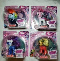 4 Hasbro My Little Pony Power Ponies Set Mlp Lot Target Exclusives New 2014 - £61.69 GBP