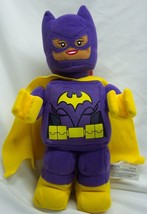 DC Comics LEGO BATMAN MOVIE BATGIRL 14&quot; Plush Stuffed Animal Toy 2017 - £15.57 GBP