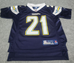 San Diego Chargers LaDainian Tomlinson #21 Navy Jersey Youth S (8) NFL R... - $29.69