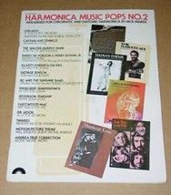 Harmonica Music Pops No. 2 Songbook Vintage 1976 Fleetwood Mac Chicago Starship - £28.05 GBP