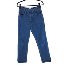 LL Bean Womens Original Fit Jeans High Rise Straight Leg 6 MT Medium Tall - $19.24