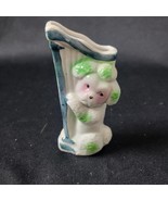 Poodle Vintage Figurine Playing Harp Made in Japan Anthropomorphic Dog C... - $16.97 CAD