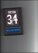 Walter Payton Jersey Plaque Chicago Bears Football Nfl - $4.94