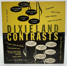 Delta Kings Dixieland Contrasts 10” Record Jazz Man 33-1/3 RPM LJ 334 21-10 - £9.69 GBP