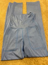 Halara High-waisted Front Pocket Blue Leggings Size S Small NWT Tik Tok - £20.37 GBP