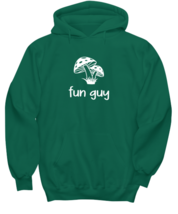 Funny Hoodie Fun Guy Green-H  - £28.48 GBP