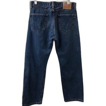 Levi&#39;s 505 Men&#39;s Denim Blue Jeans 34 x 29 Zip Closure Regular Straight Red Tab - $28.69