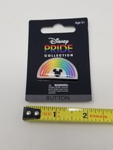 Disney Pride Pin/Button Collection Micky Mouse Rainbow, NEW - $8.46