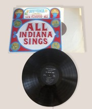 Indiana Hoosiers sesquincentennial vinyl record 1966 All Indiana Sings - £13.44 GBP