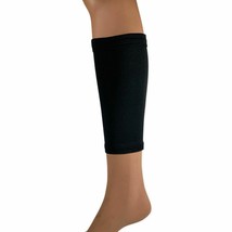 Copper Infused Calf &amp; Shin Compression Sleeves Black - £7.08 GBP