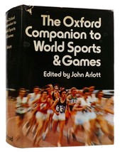 John Arlott Oxford Companion To Sports And Games 1st Edition 1st Printing - $60.95