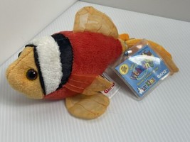GANZ Webkinz Lil'Kinz Tomato Clown Fish Stuffed Animal Plush Toy Sealed Code - $14.01