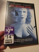 Dvd Movie The Human Stain Anthony Hopkins Nicole Kidman Hollywood Video - $11.50