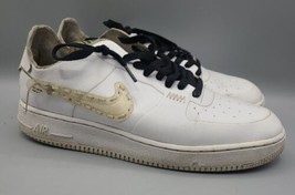 NIKE AIR FORCE 1 Low White NCXL Mens 9 Noise Cancelling CI5766-110 Max J... - $29.02