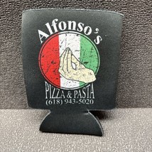Alfonso’s Pizza &amp; Pasta Beer Koozie Can Cooler - Lawrenceville - Illinois - - $9.89