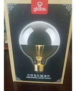 GLOBE CHROMEO DESIGNER INCANDESCENT MEDIUM BASE VINTAGE LIGHT BULB - BRA... - $48.11 CAD